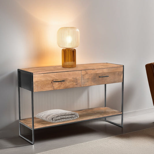 Sidetable Elin | Naturel Mangohout