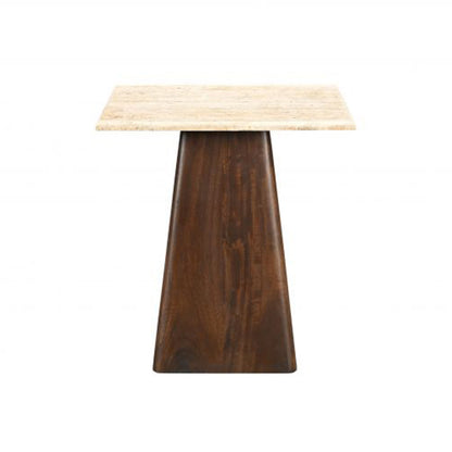 Bijzettafel Valentino | Bruin Mangohout