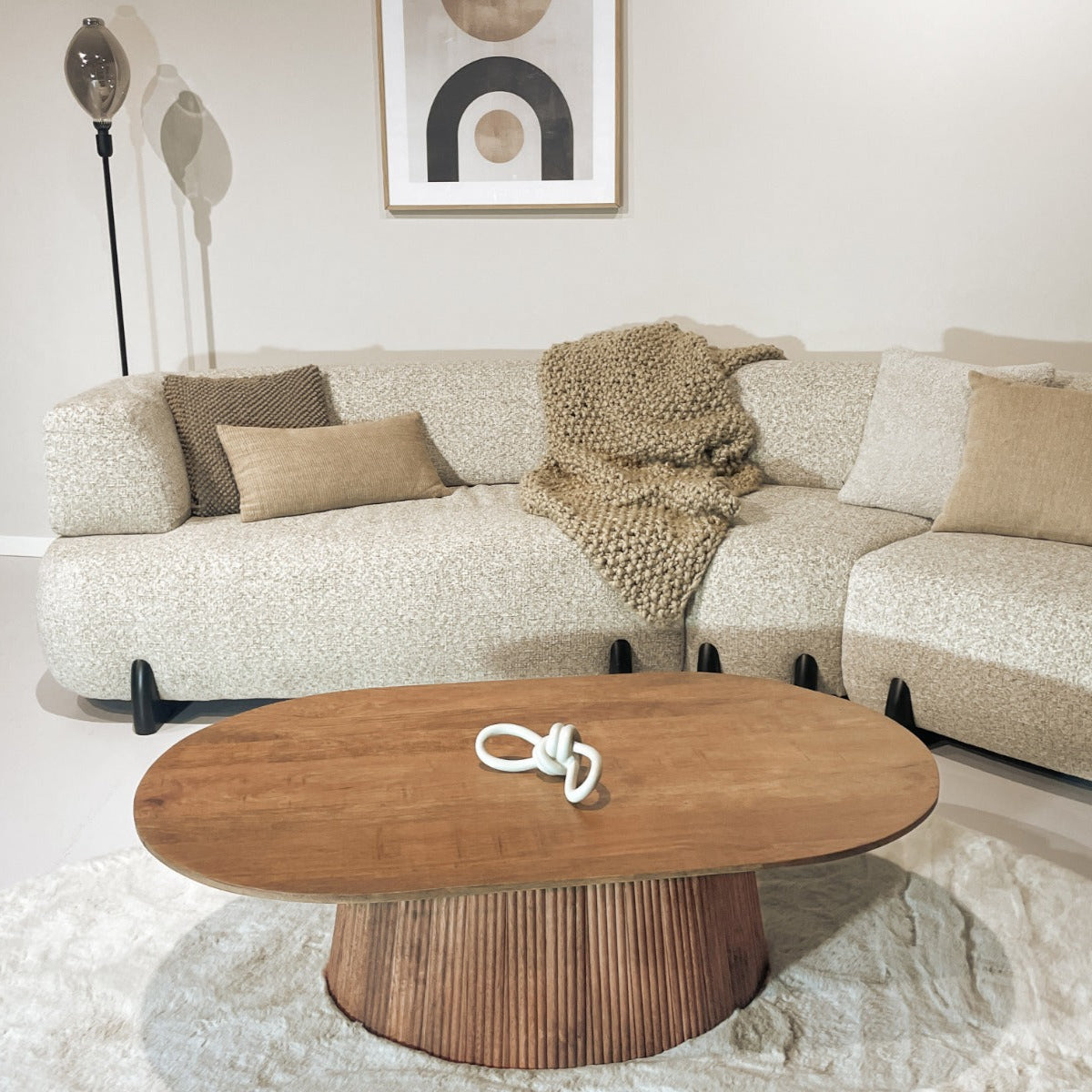 Salontafel Salvator | Naturel Mangohout