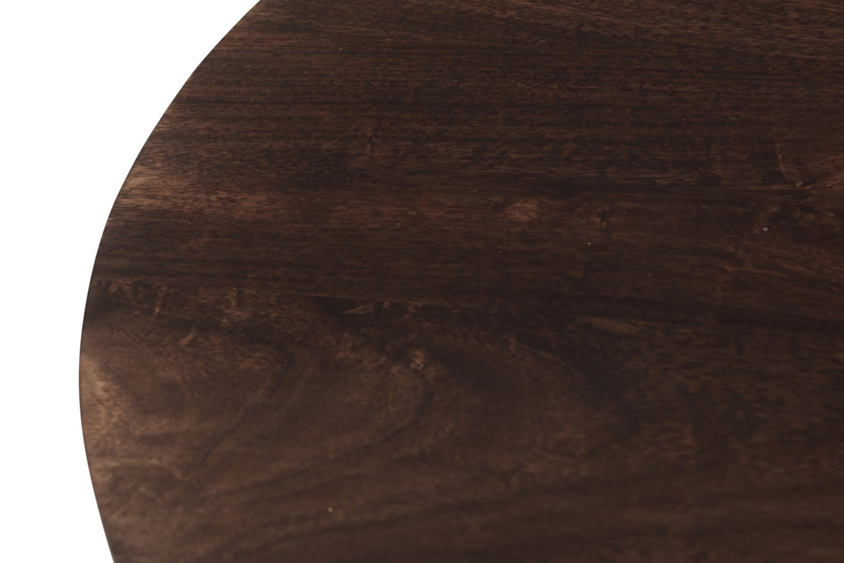 Salontafel Salvator | Mangohout Walnoot — Detail