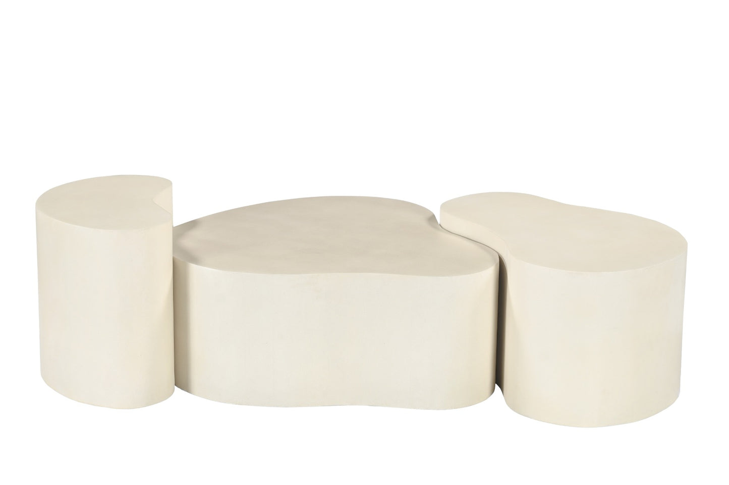 Salontafel Brix | Wit Beton