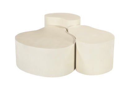 Salontafel Brix | Wit Beton