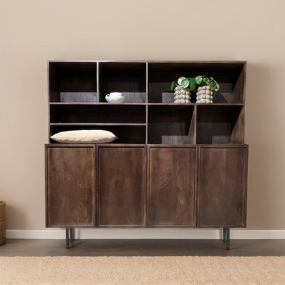 Opbergkast Elan | Bruin Mangohout