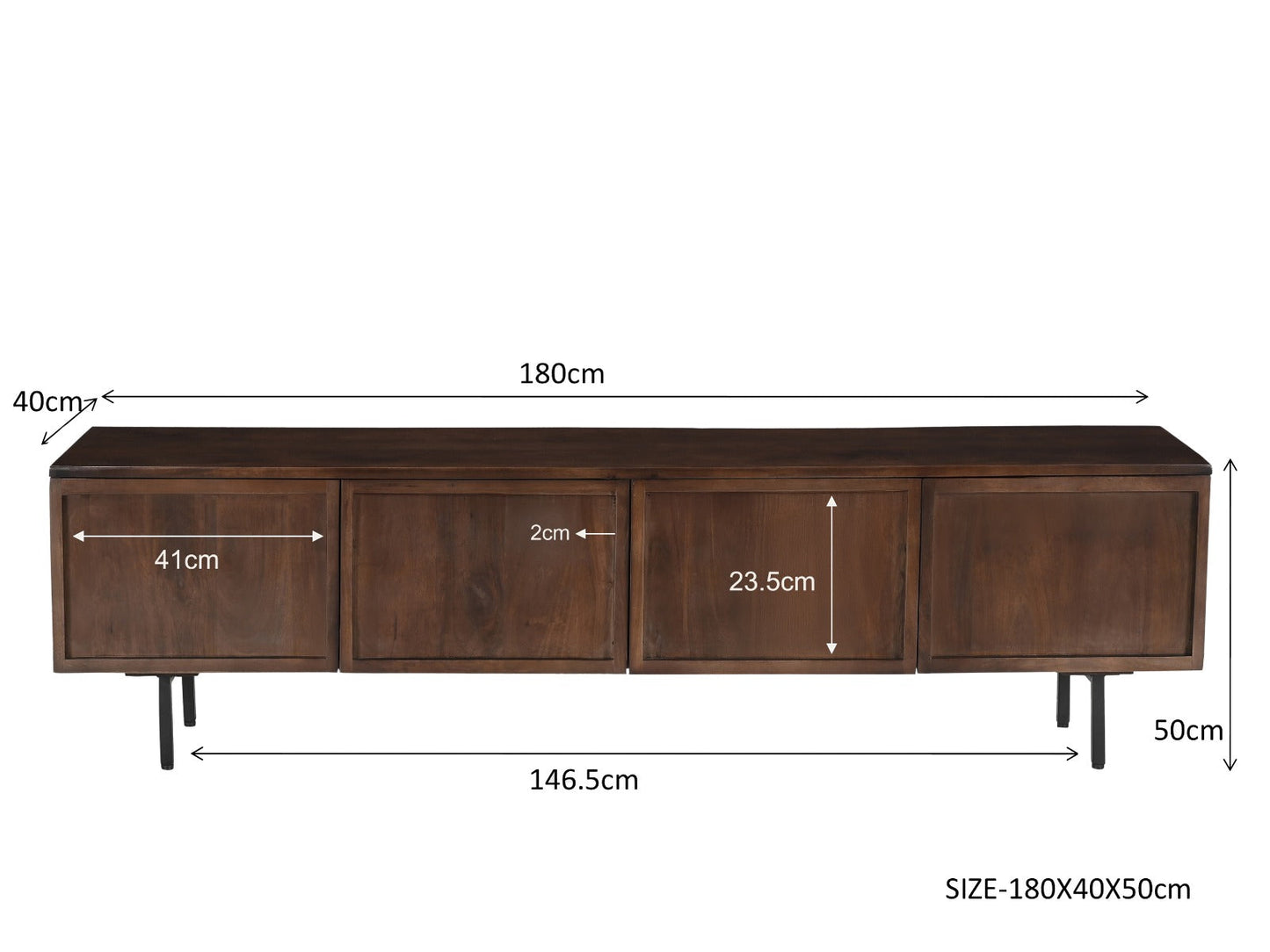 Tv-meubel Elan | Mangohout