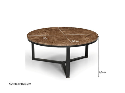 Salontafel Brix | Bruin Marmer