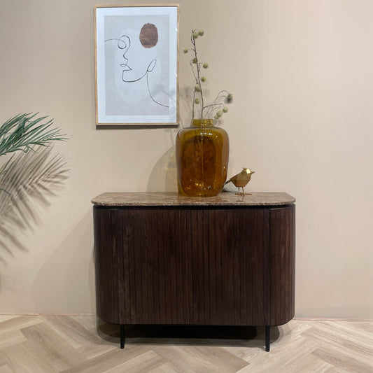 Dressoir Brix | Bruin Mangohout