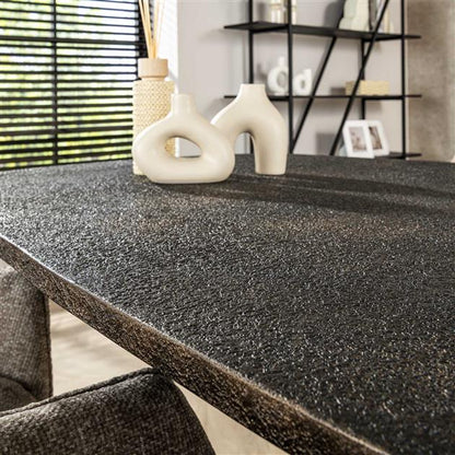 Eettafel Airox | Grijs | Deens Ovaal