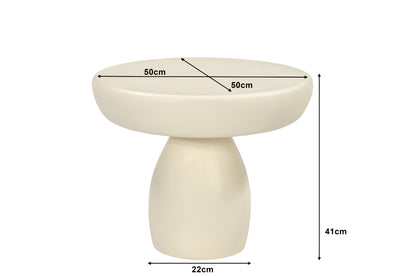 Salontafel Brix Dune | Wit Beton