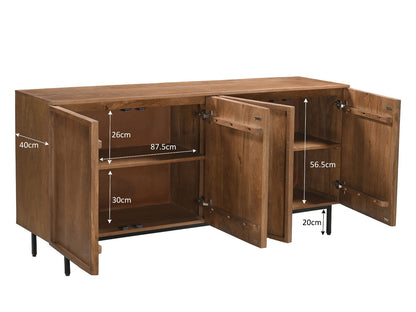 Dressoir Elan | Naturel Mangohout