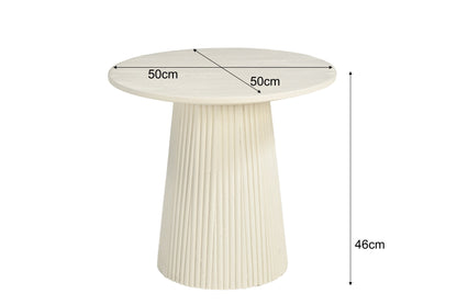 Salontafel Patrice | Wit Mangohout