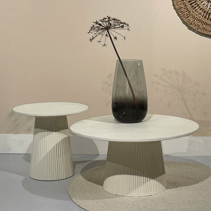 Salontafel Patrice | Wit Mangohout