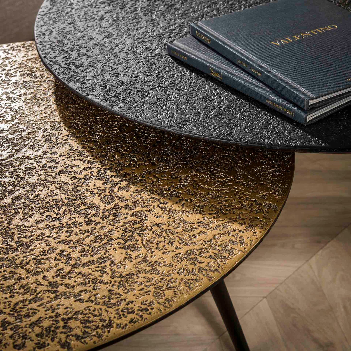 Salontafel York | Metallic Goud & Zwart