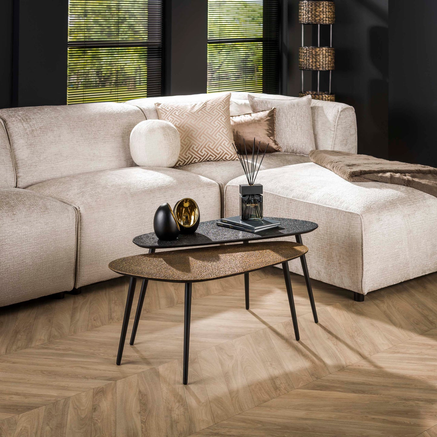 Salontafel Metallic | Brons Goud