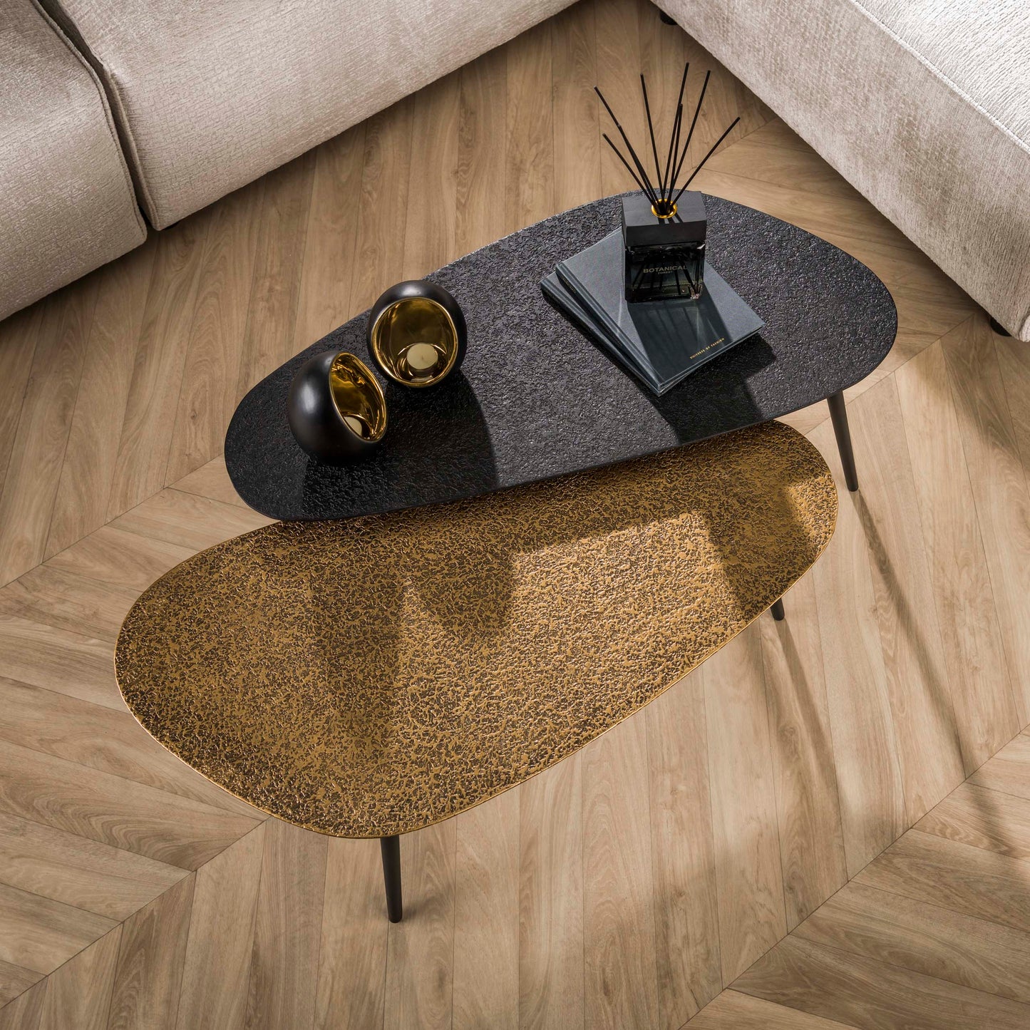 Salontafel Metallic | Brons Goud