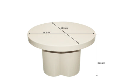 Salontafel Noa | Wit Metaal