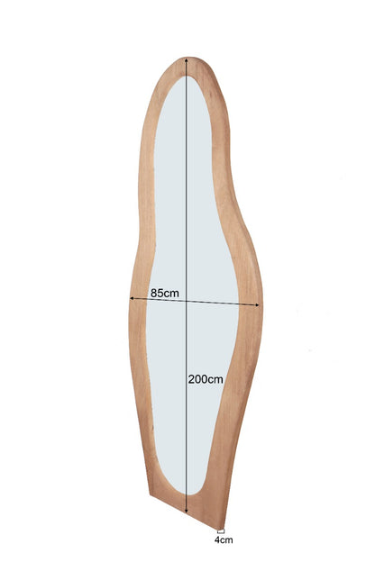 Spiegel Brix | Bruin Mangohout