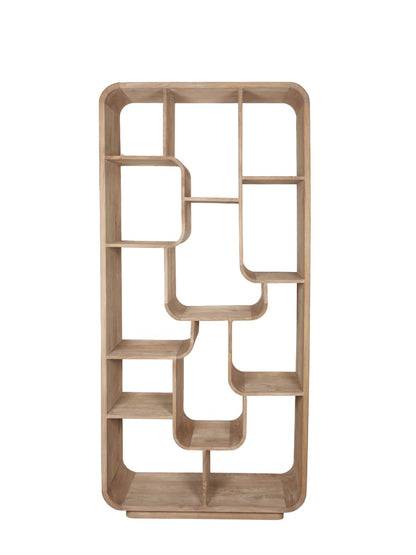 Boekenkast Logan | Bruin Mangohout