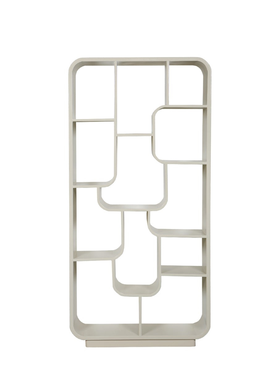 Boekenkast Logan | Beige Mangohout