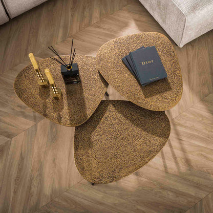 Salontafel Derby | Goud Metallic