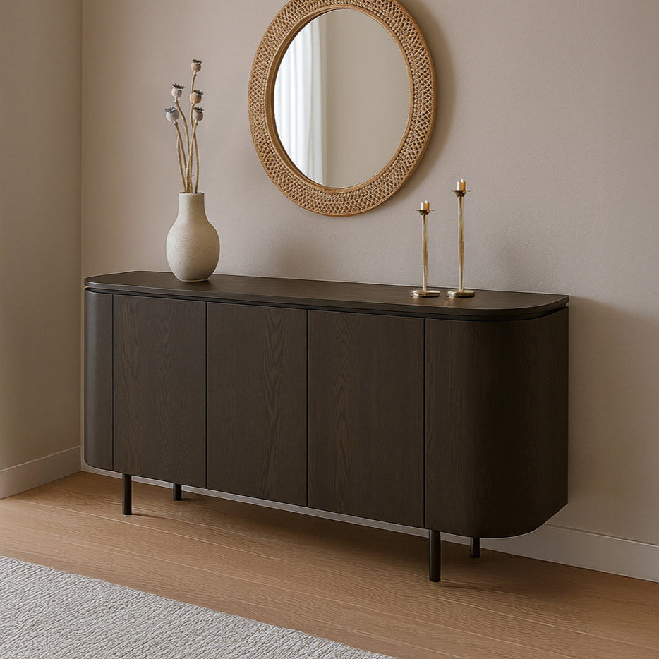 Dressoir Tobago | Bruin Eiken fineer