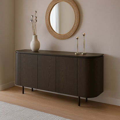 Dressoir Tobago | Bruin Eiken fineer