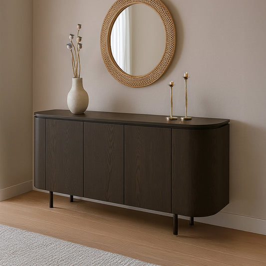 Dressoir Tobago | Bruin Eiken fineer