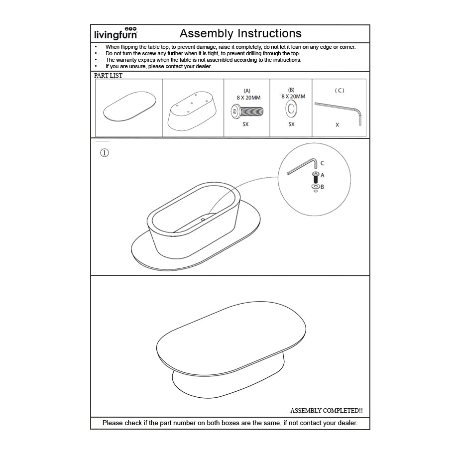 Salontafel Novero | Bruin Eiken fineer