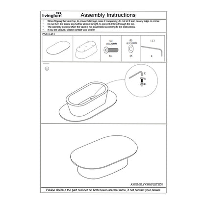 Salontafel Novero | Bruin Eiken fineer