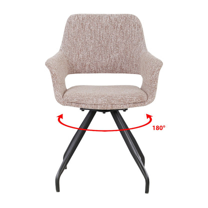 Eetkamerstoel Capp | Roze Stof