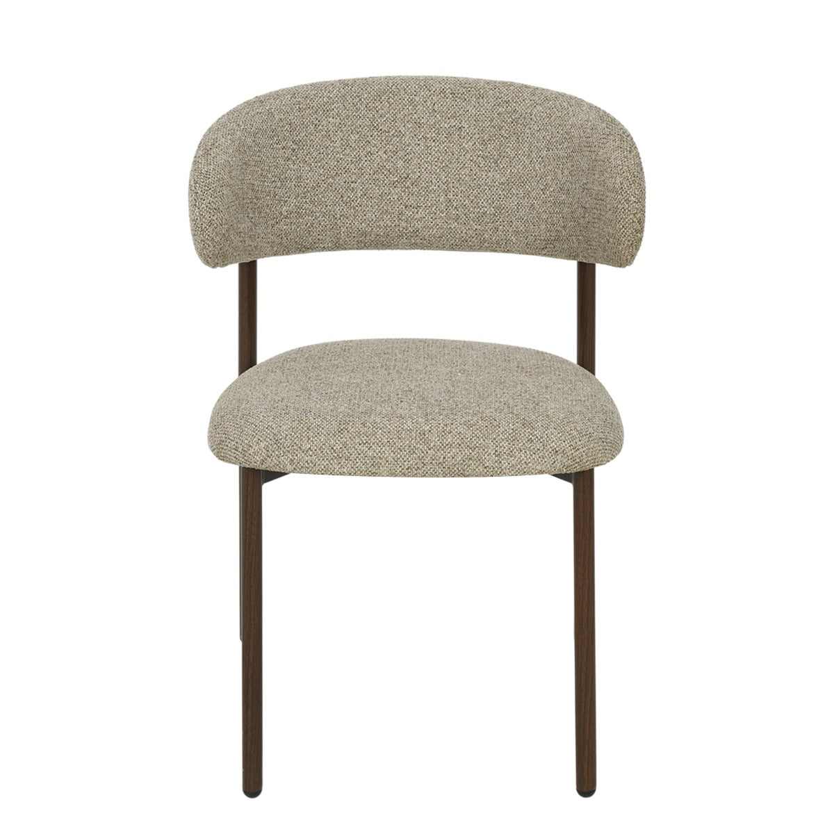 Eetkamerstoel Micah | Stof | Walnoot Poot