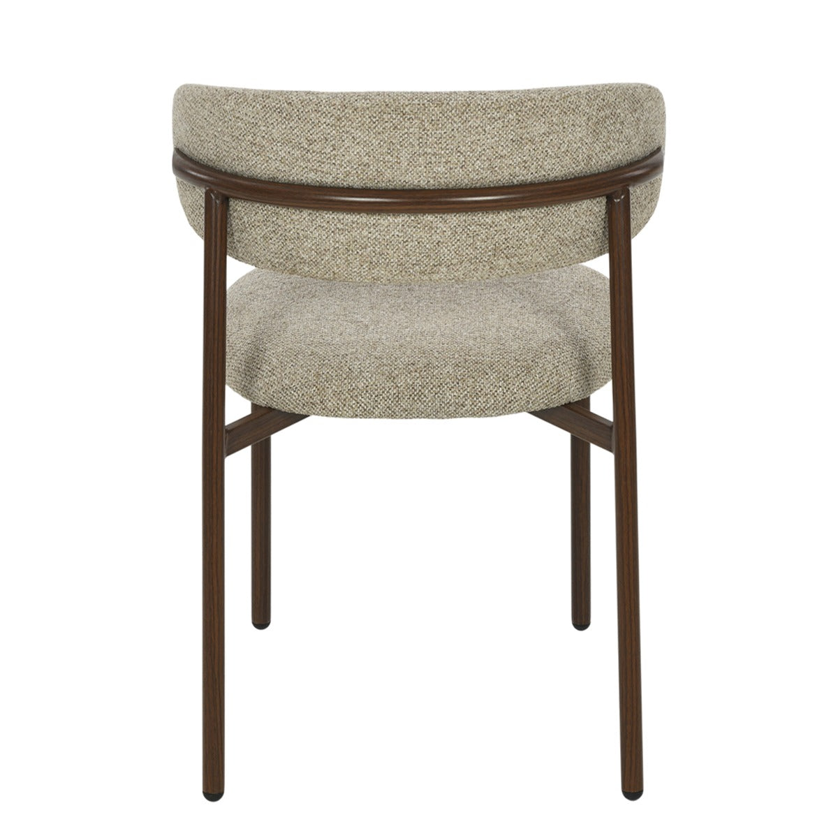 Eetkamerstoel Micah | Stof | Walnoot Poot