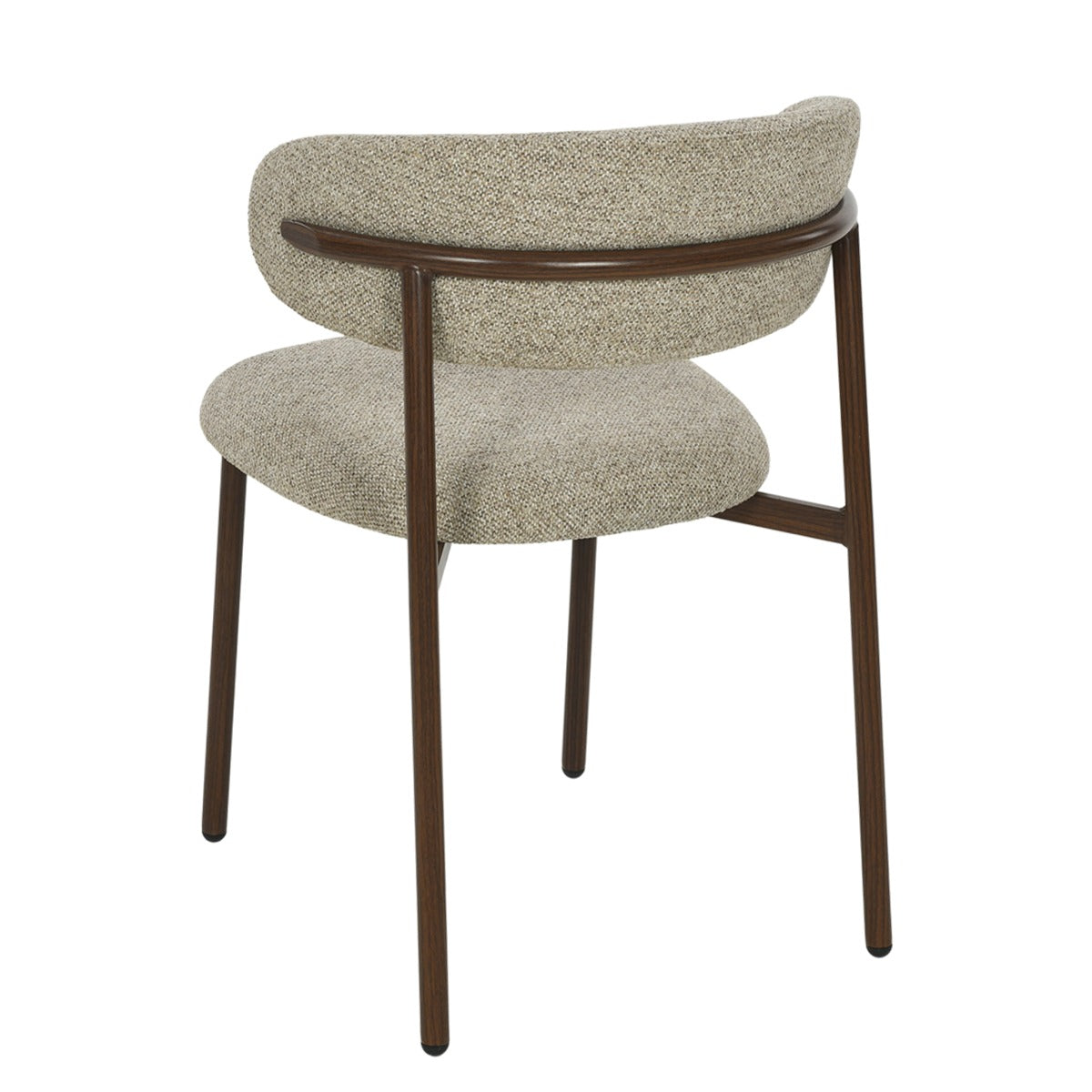 Eetkamerstoel Micah | Stof | Walnoot Poot