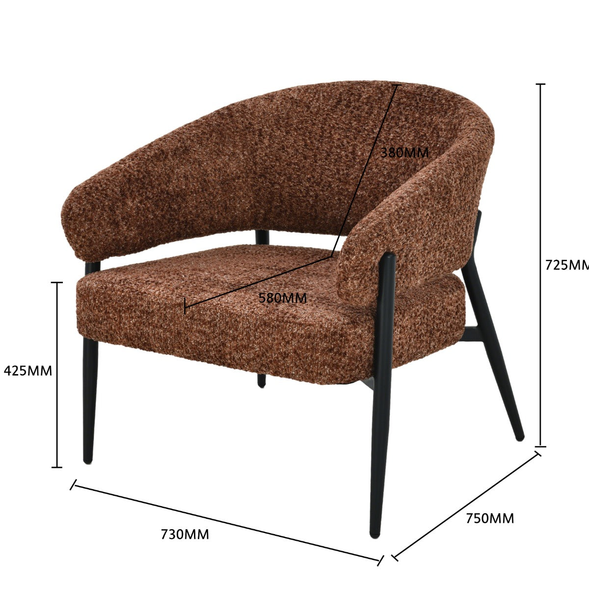 Fauteuil Dilan | Stof
