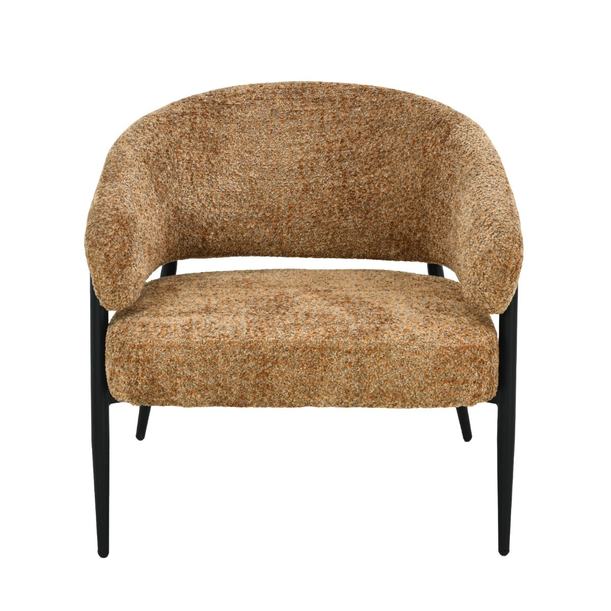 Fauteuil Dilan | Cognac Stof
