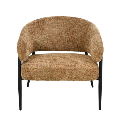 Fauteuil Dilan | Cognac Stof