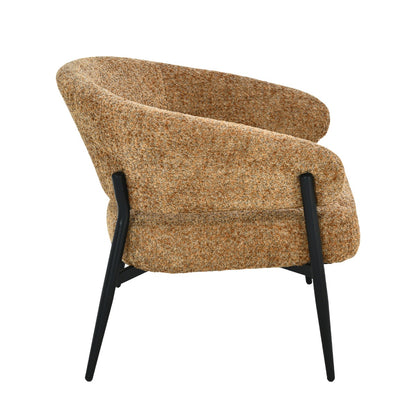 Fauteuil Dilan | Cognac Stof