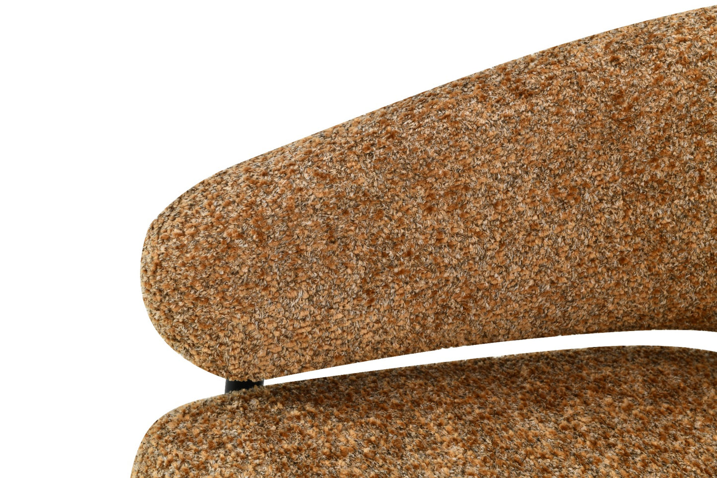 Fauteuil Dilan | Cognac Stof