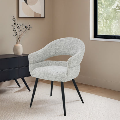 Eetkamerstoel Megan | Grijs Stof