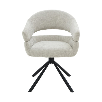 Eetkamerstoel Linn| Beige Stof