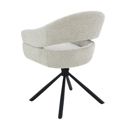 Eetkamerstoel Linn| Beige Stof