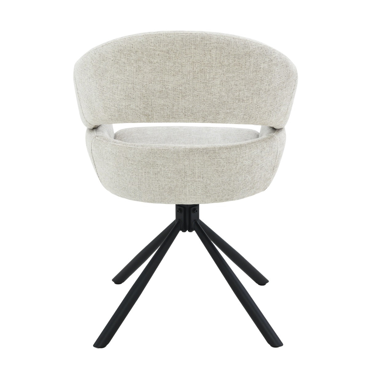 Eetkamerstoel Linn| Beige Stof