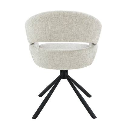 Eetkamerstoel Linn| Beige Stof