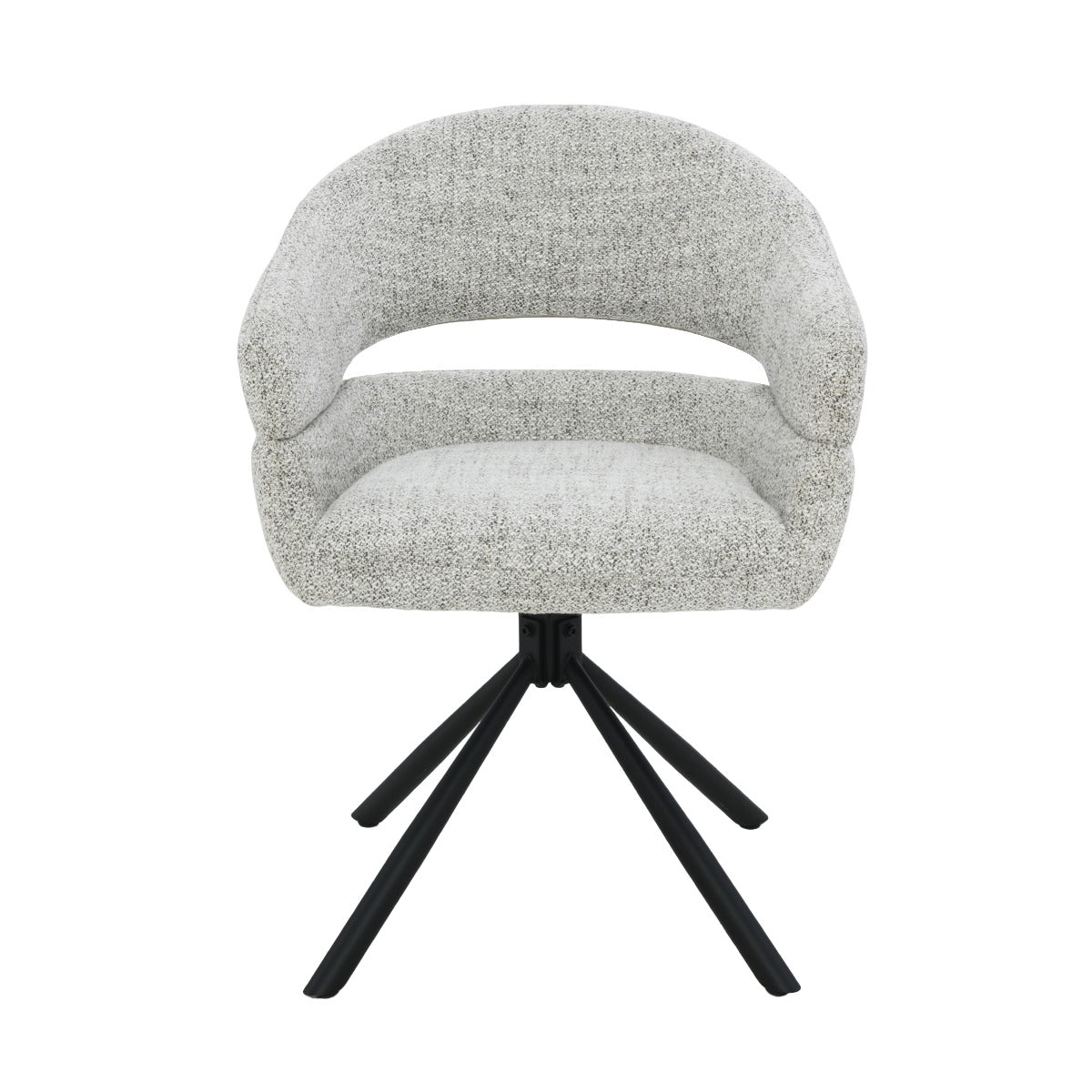 Eetkamerstoel Linn | grijs Stof