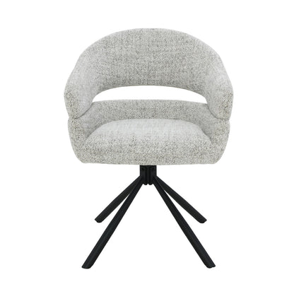 Eetkamerstoel Linn | grijs Stof