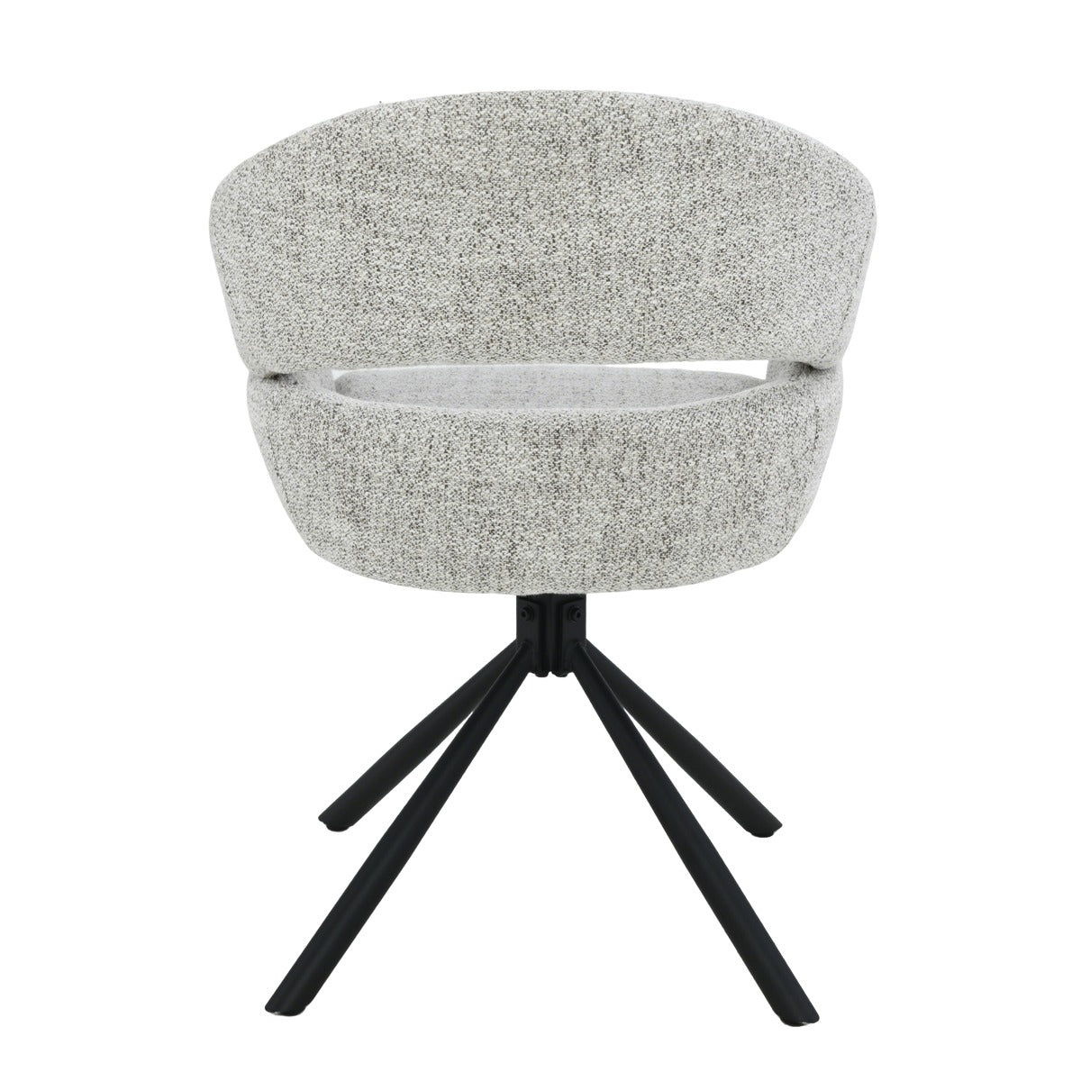 Eetkamerstoel Linn | grijs Stof