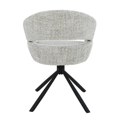 Eetkamerstoel Linn | grijs Stof