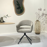 Eetkamerstoel Linn | Taupe Stof