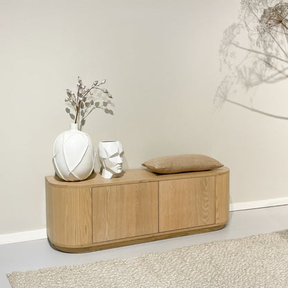 Tv-meubel Novero | Naturel Eiken fineer