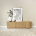 Tv-meubel Novero | Naturel Eiken fineer