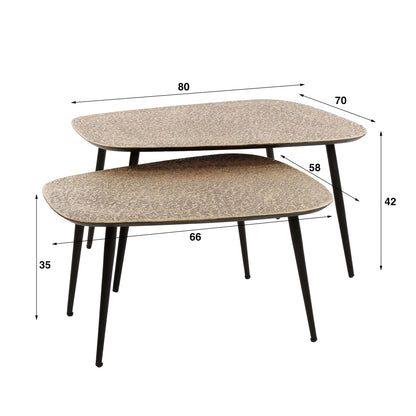 Salontafel Angelo | Set Van 2